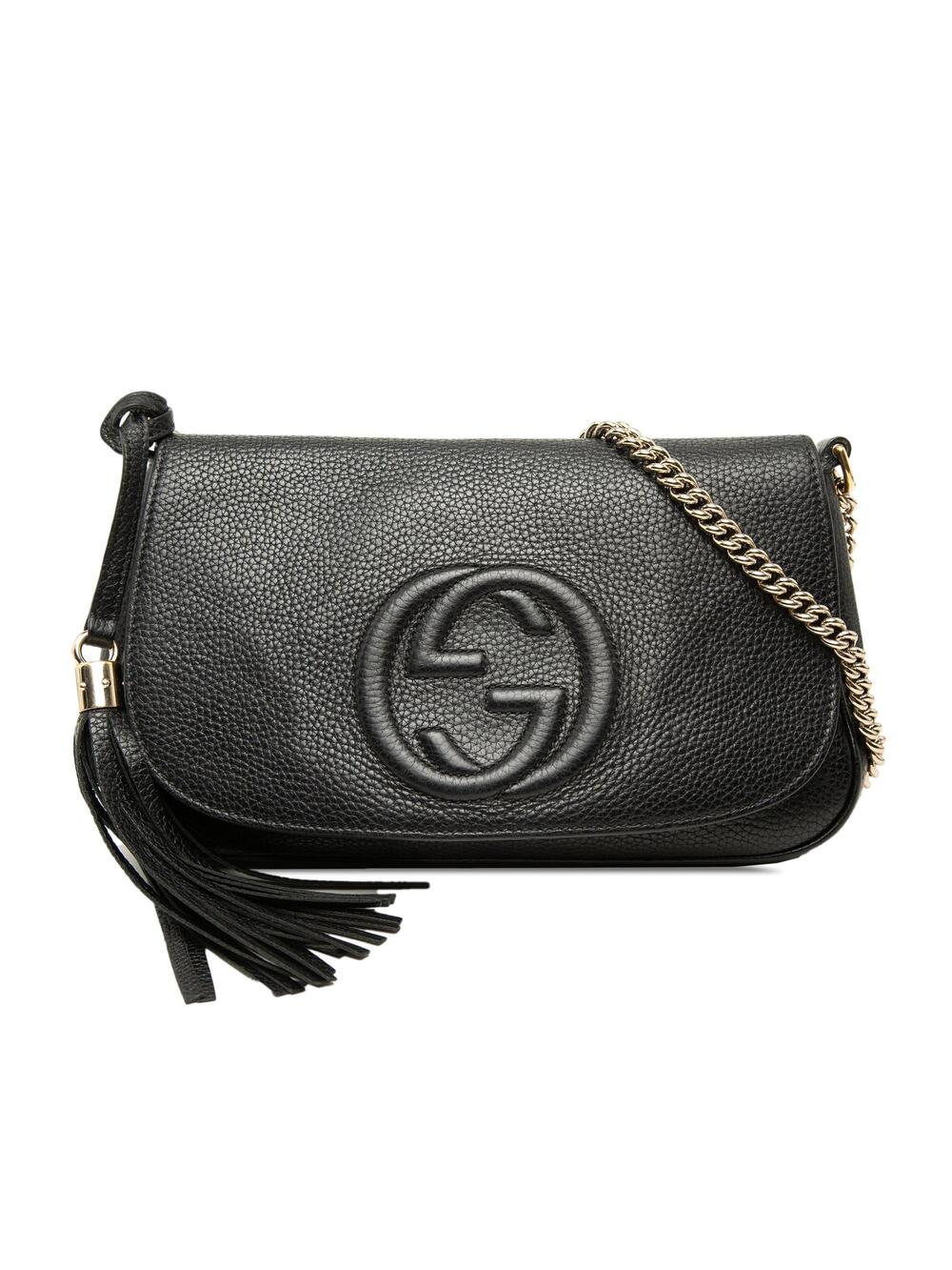 Gucci Soho Chain Crossbody Bag Leather #350143G11B